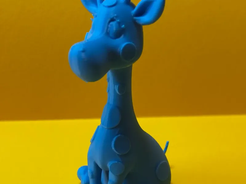 Cute giraffe figurine