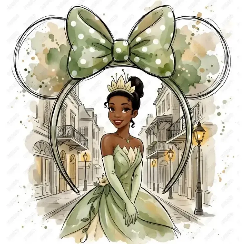 Princess Tiana Mickey Head