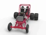 Diecast old school water pumper buggy Version 1 Scale 1:25-2