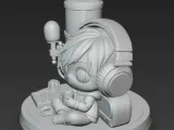 Chibi Streamer Boy - Desk Buddy Figure-4