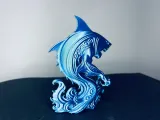 Shark sea creature statute-3