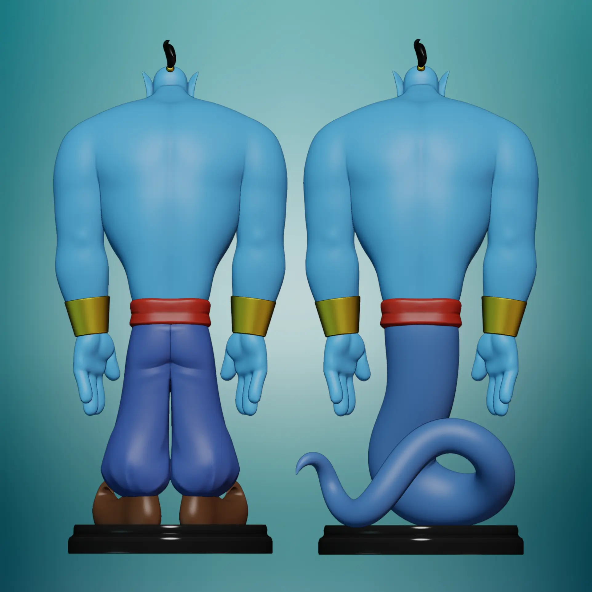 GENIE - ALADDIN - SURPRISED FACE