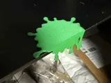Stain dripping from the edge-1