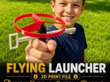 Flying Launcher STL – Helicopter Launcher Toy-0