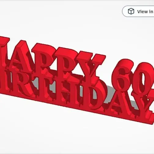 Happy Birthday 60