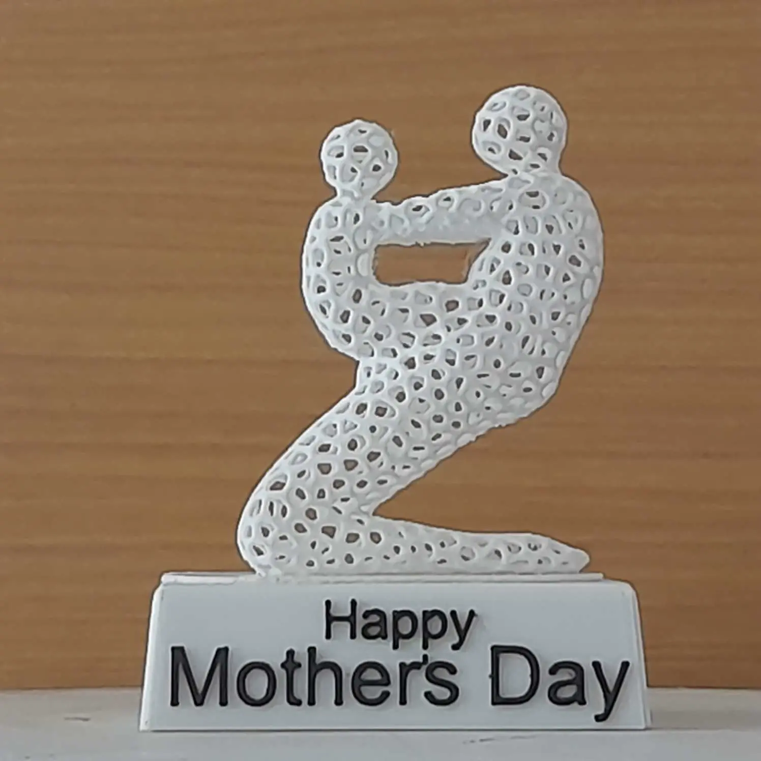 Feliz Dia da Mãe, presente impresso em 3D