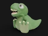 Chibi T Rex (Tyrannosaurus Rex) Piggy Bank-1