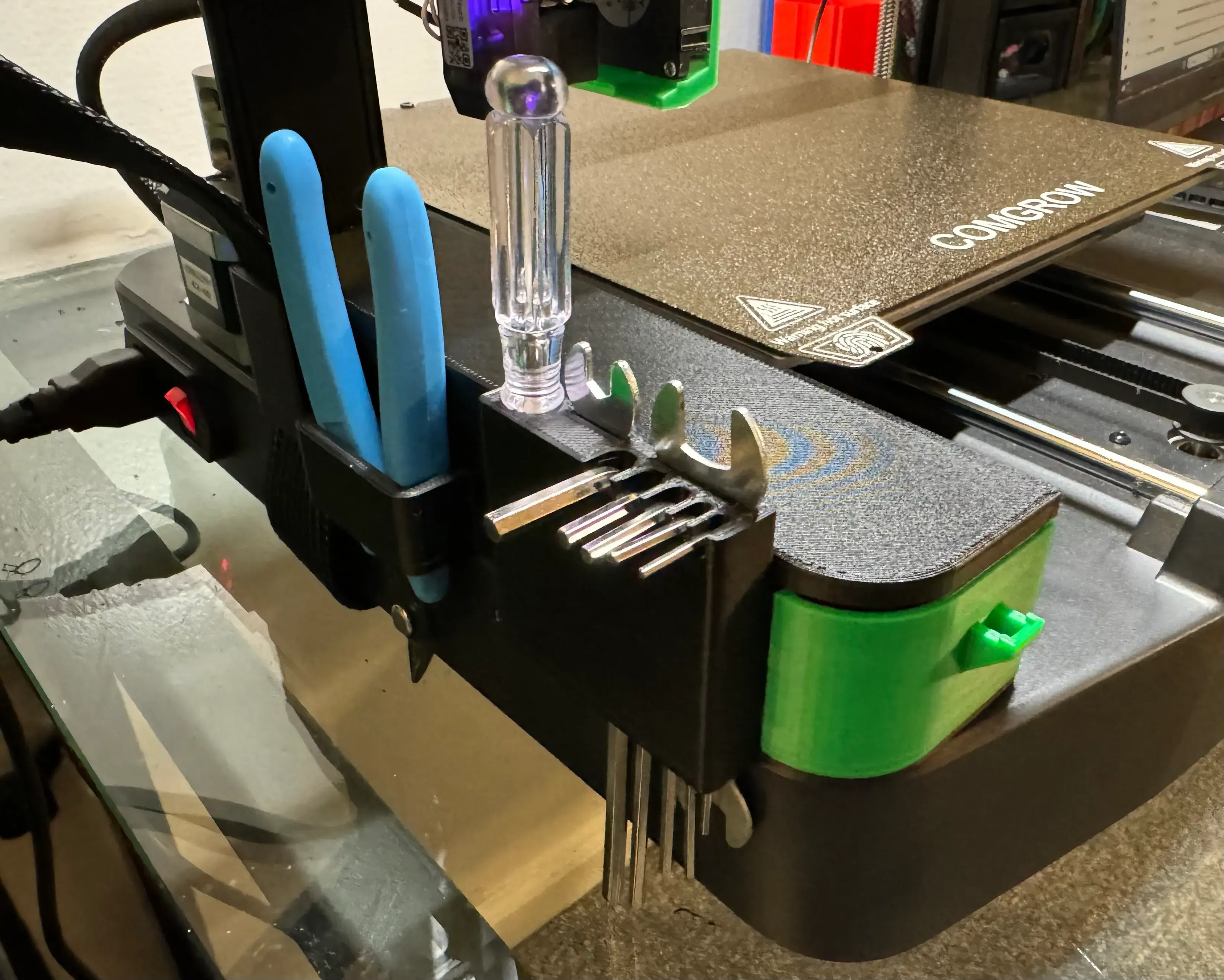 Ender-3 V3 KE/SE Tool Holder Side Drawer