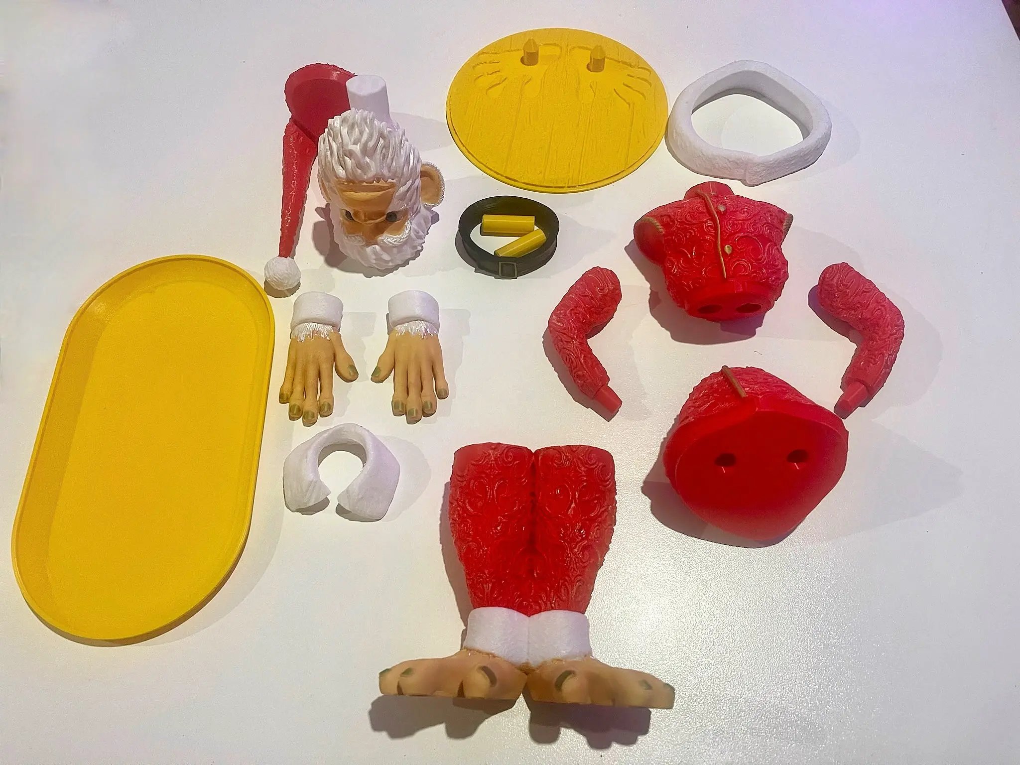 SANTA MONKEY BUTLER-TRAY