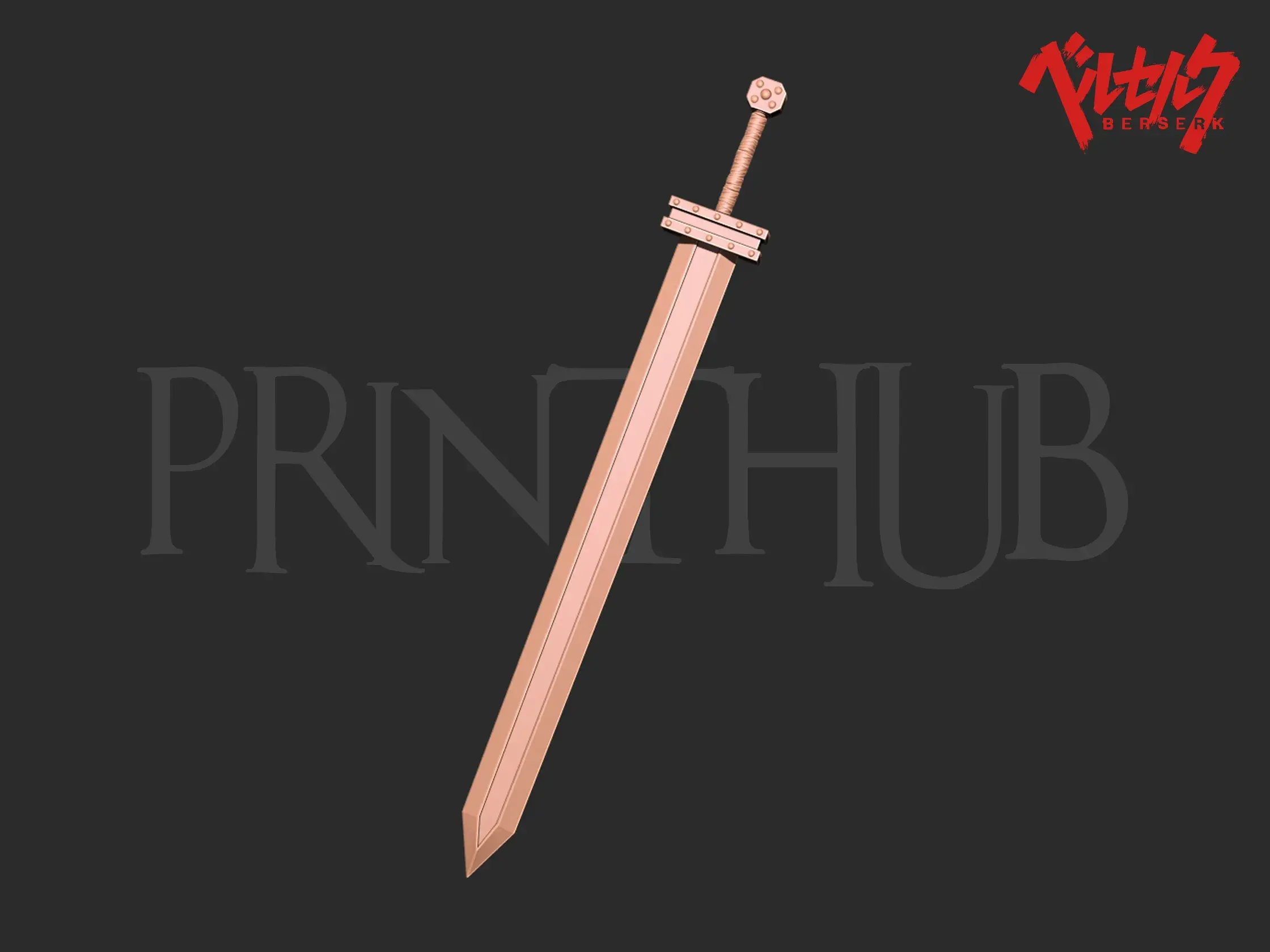 Guts Hawk Raider sword from Berserk