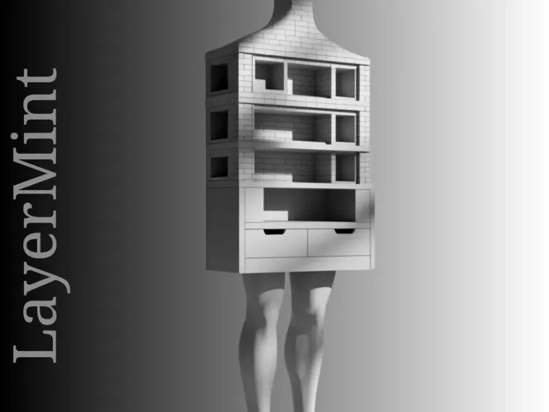 Human Legs Desk Organizer – Unique Human-Legged Storage