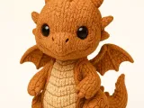 knitted cute dragon-0