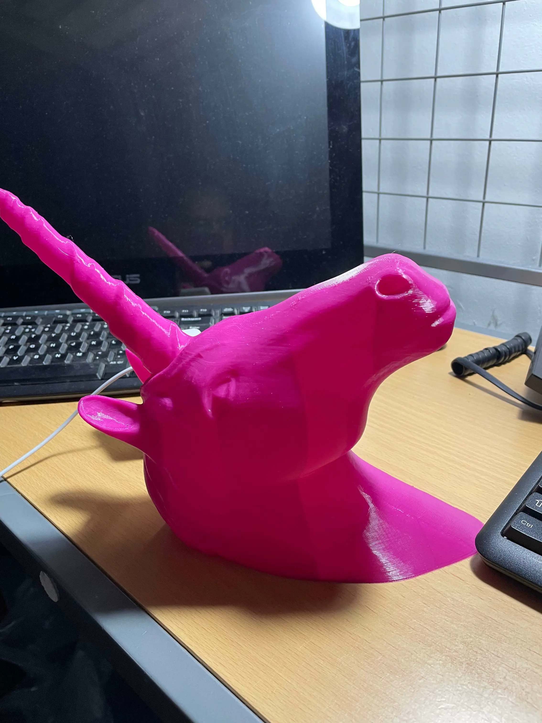 Unicorn head