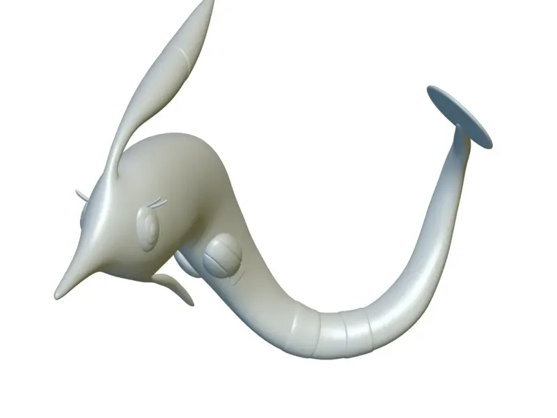 Pokemon Gorebyss #368 - Ready for 3D Printing!