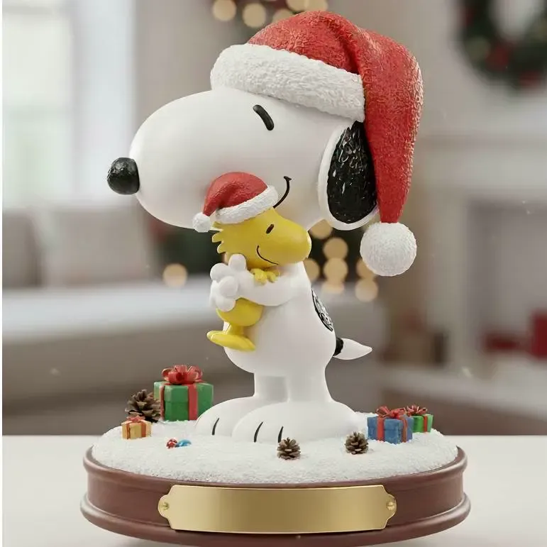A Christmas Snoopy & Woodstcok Figure