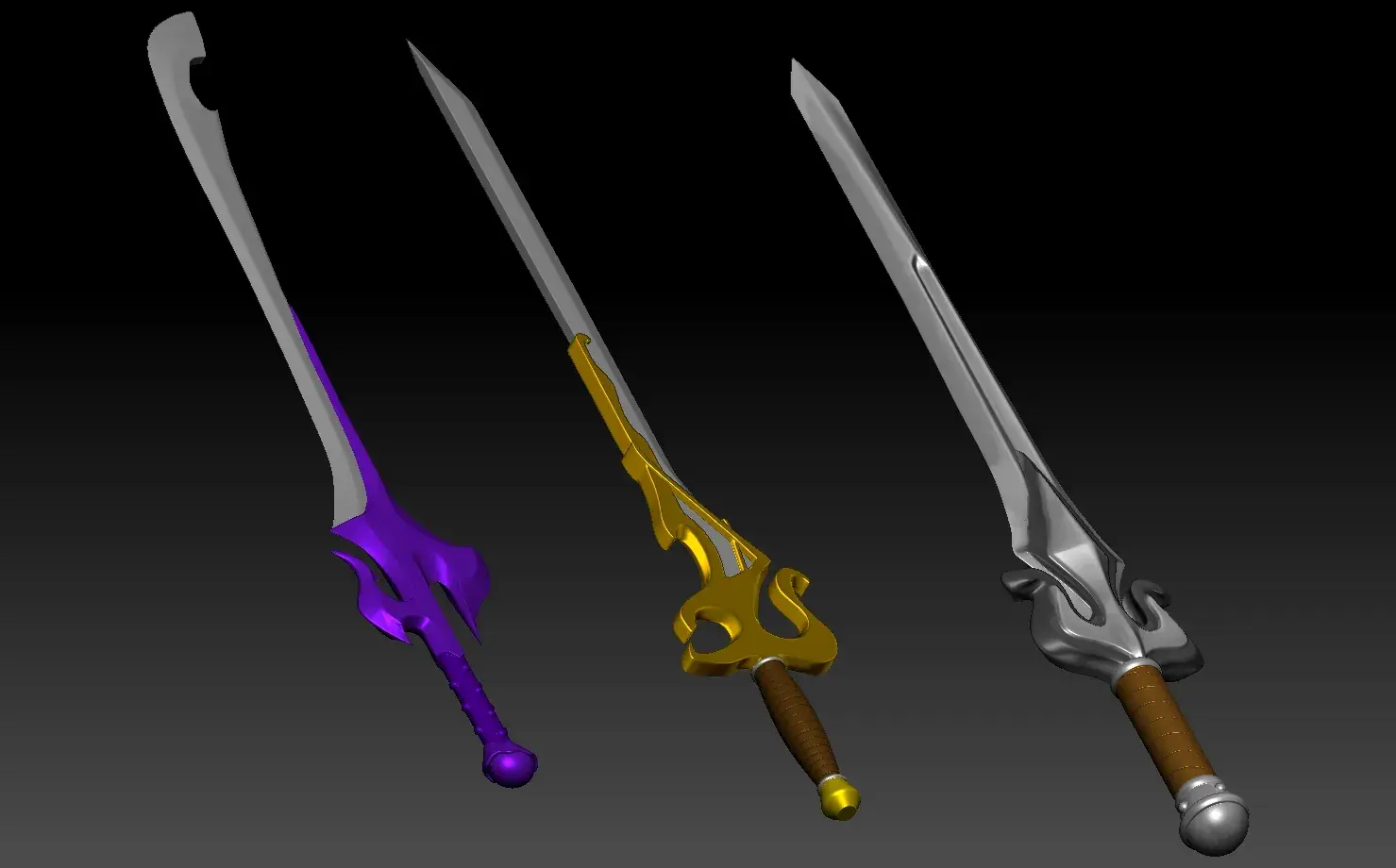 He-man REAL SIZE SWORDS - SERIES FAN ART