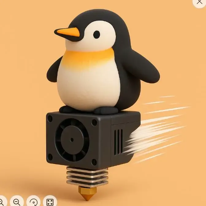 Cute Penguin figure