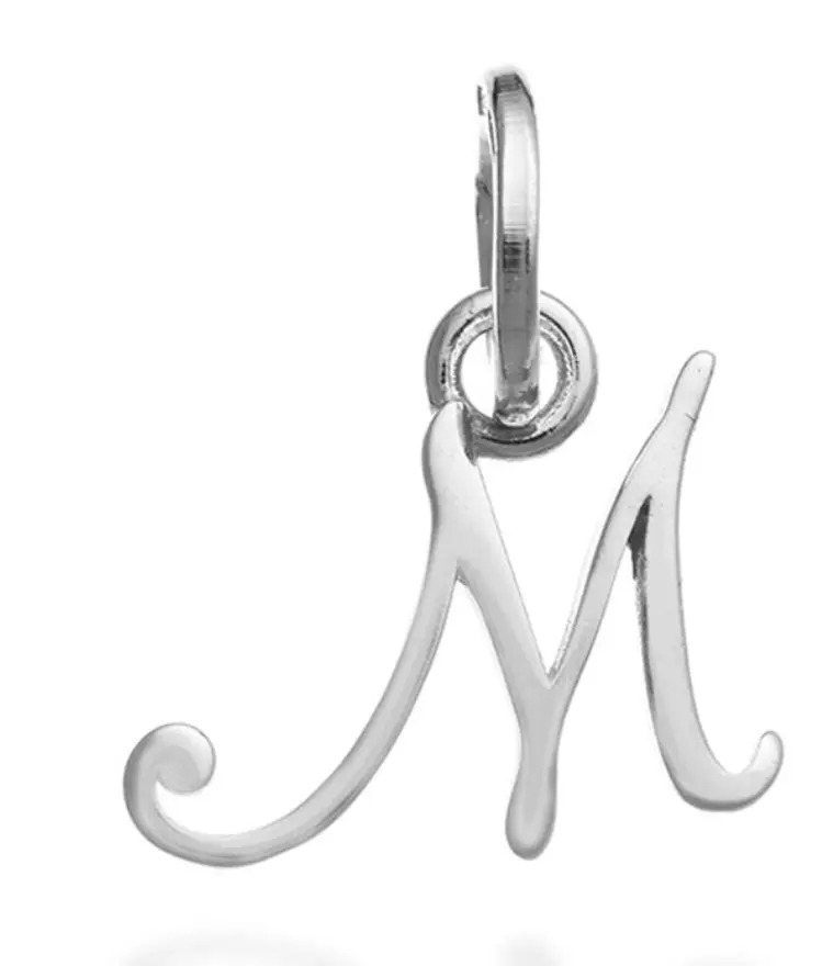 LLAVERO LETRA M 4cm