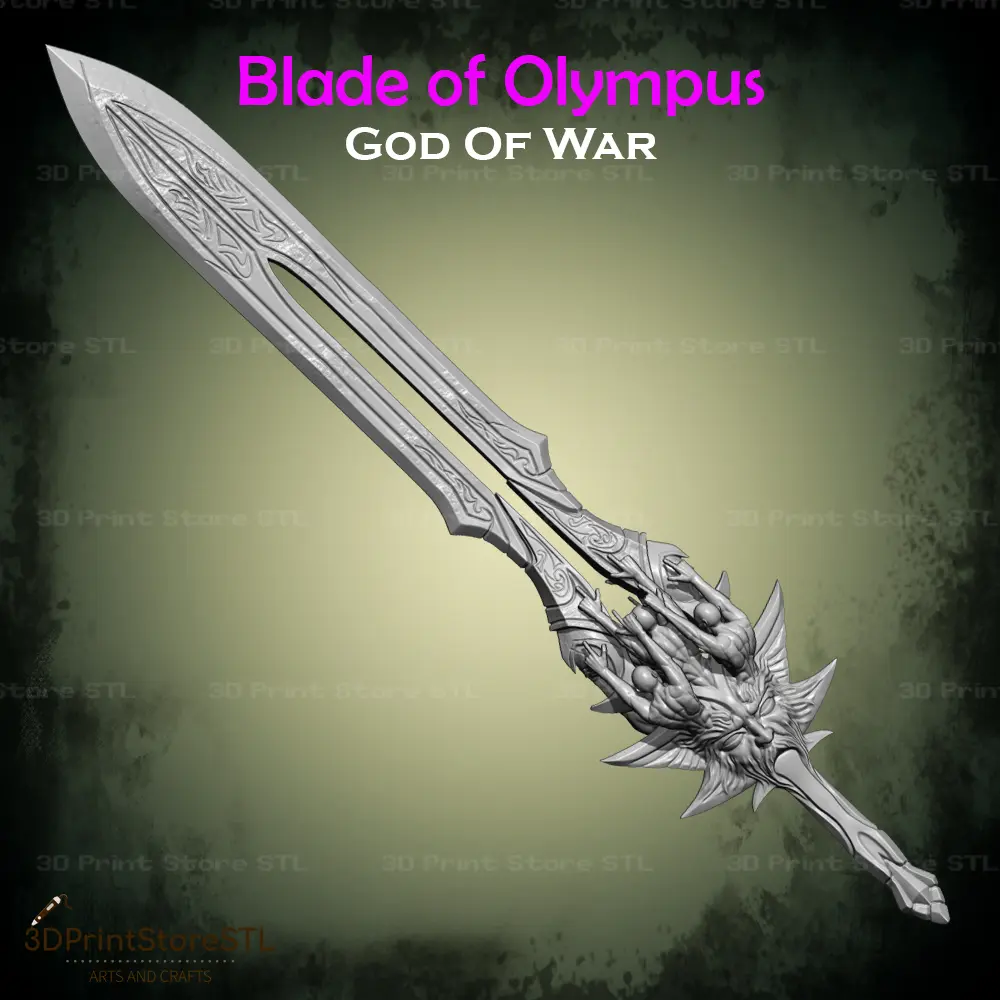 Blade Of Olympus Cosplay God of War - STL File
