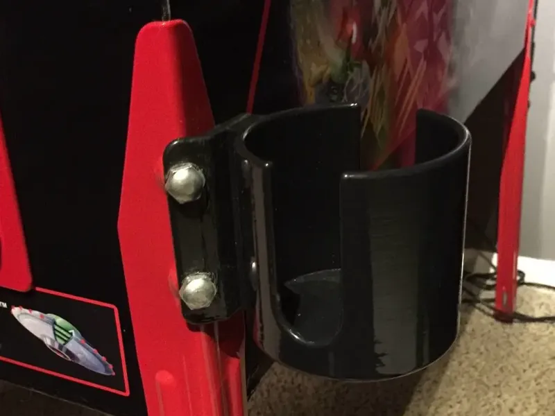 Pinball Machine Drink Holder