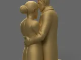 Romantic Couple STL 3D Print File-4