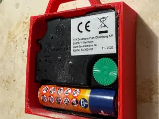 Wallclock clockwork enclosure 55x55