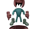 KNUCKLES SONIC 3D PRINTING - STL-2