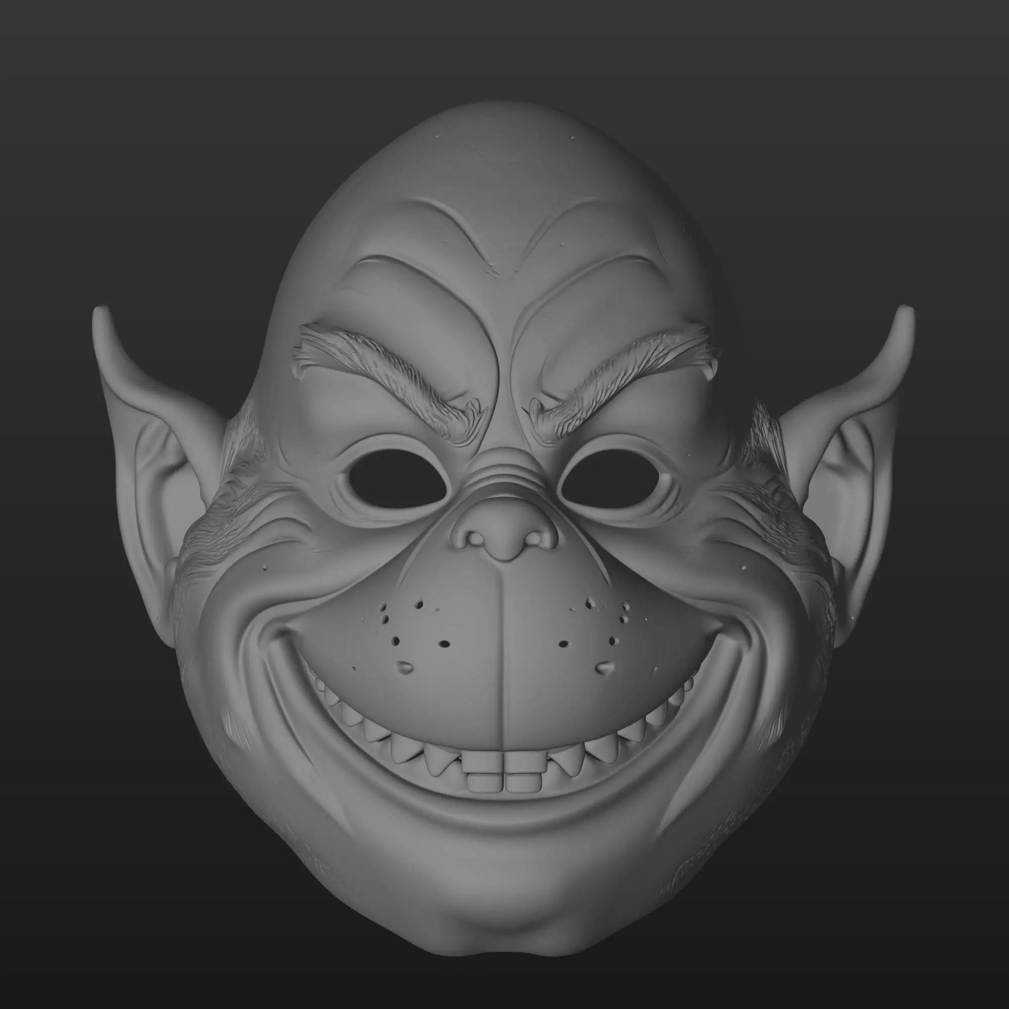 Grinch mask model