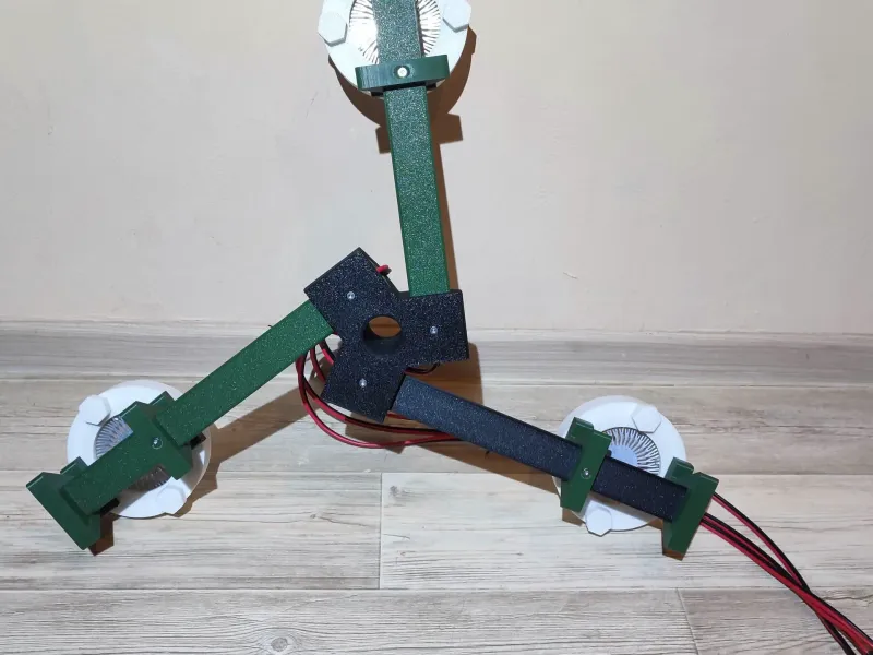 Modular floor lamp