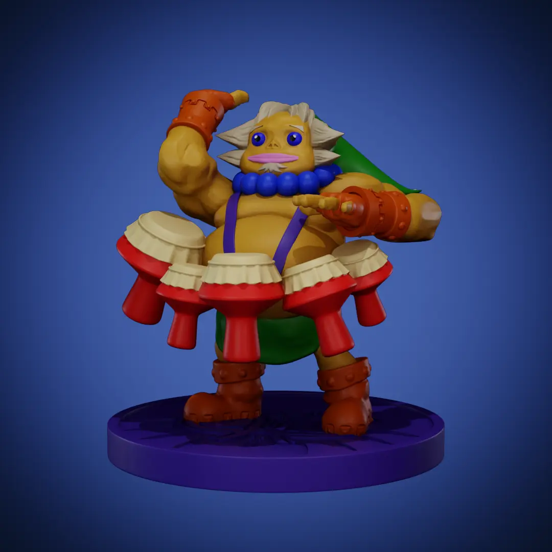 Goron Link - Zelda Majoras Mask