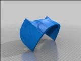 Black Panther Helmet cut for Ender-3-3