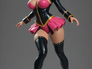 Cyberpunk Waifu