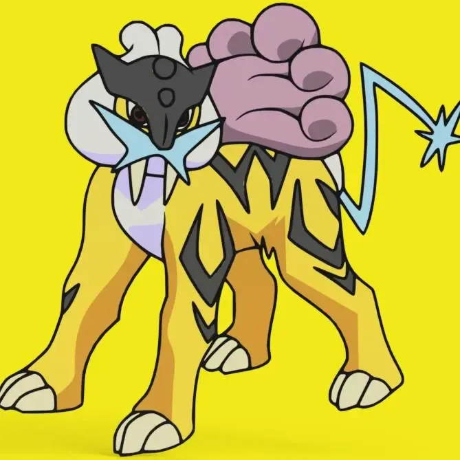 Raikou Wall Art