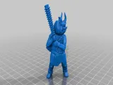 Pumpkin Oni (32mm scale)-2
