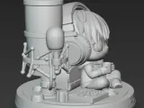 Chibi Streamer Boy - Desk Buddy Figure-2