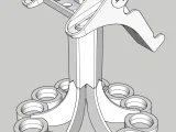 Hobby - Airbrush Work Stand Resin/FDM-2
