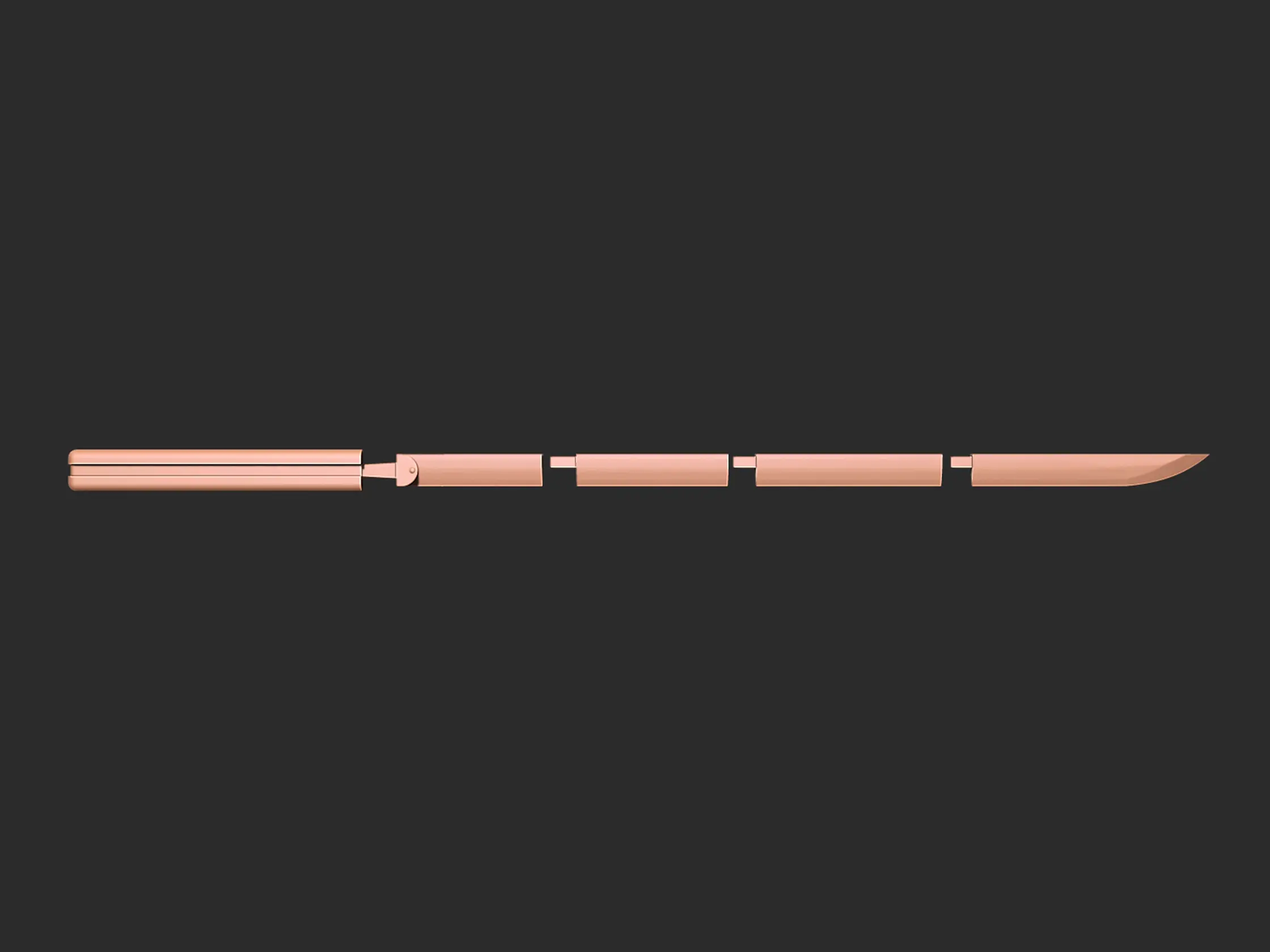Sabia lui Kusanagi - Sasuke Uchiha 3D print model