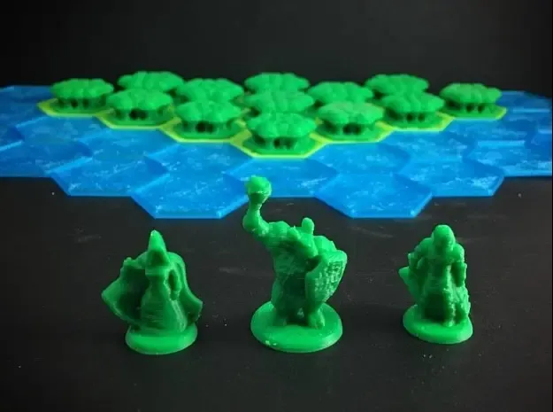 Stämme des Dunklen Waldes (Variantenmodelle)