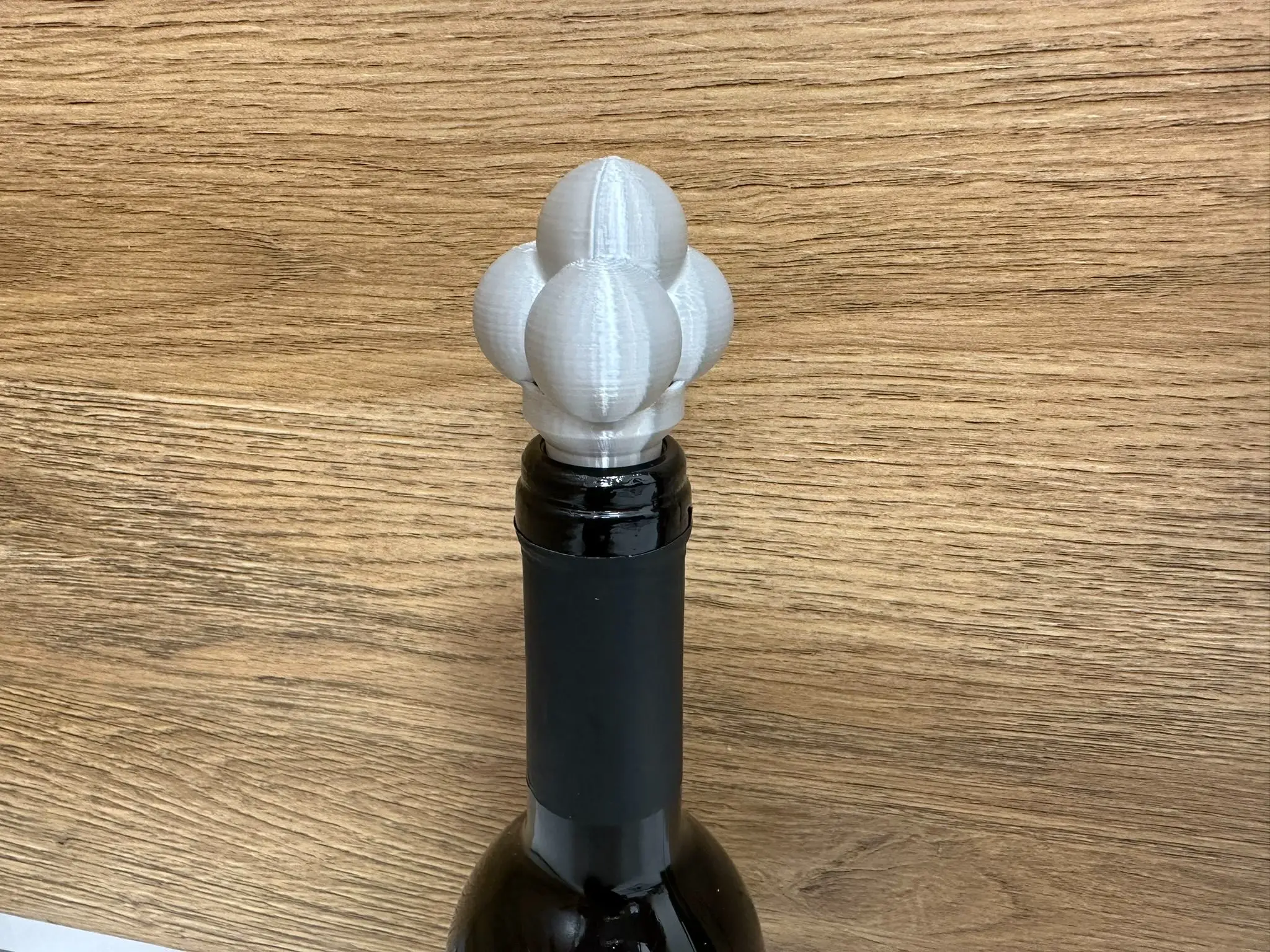 Icecream bottle stopper
