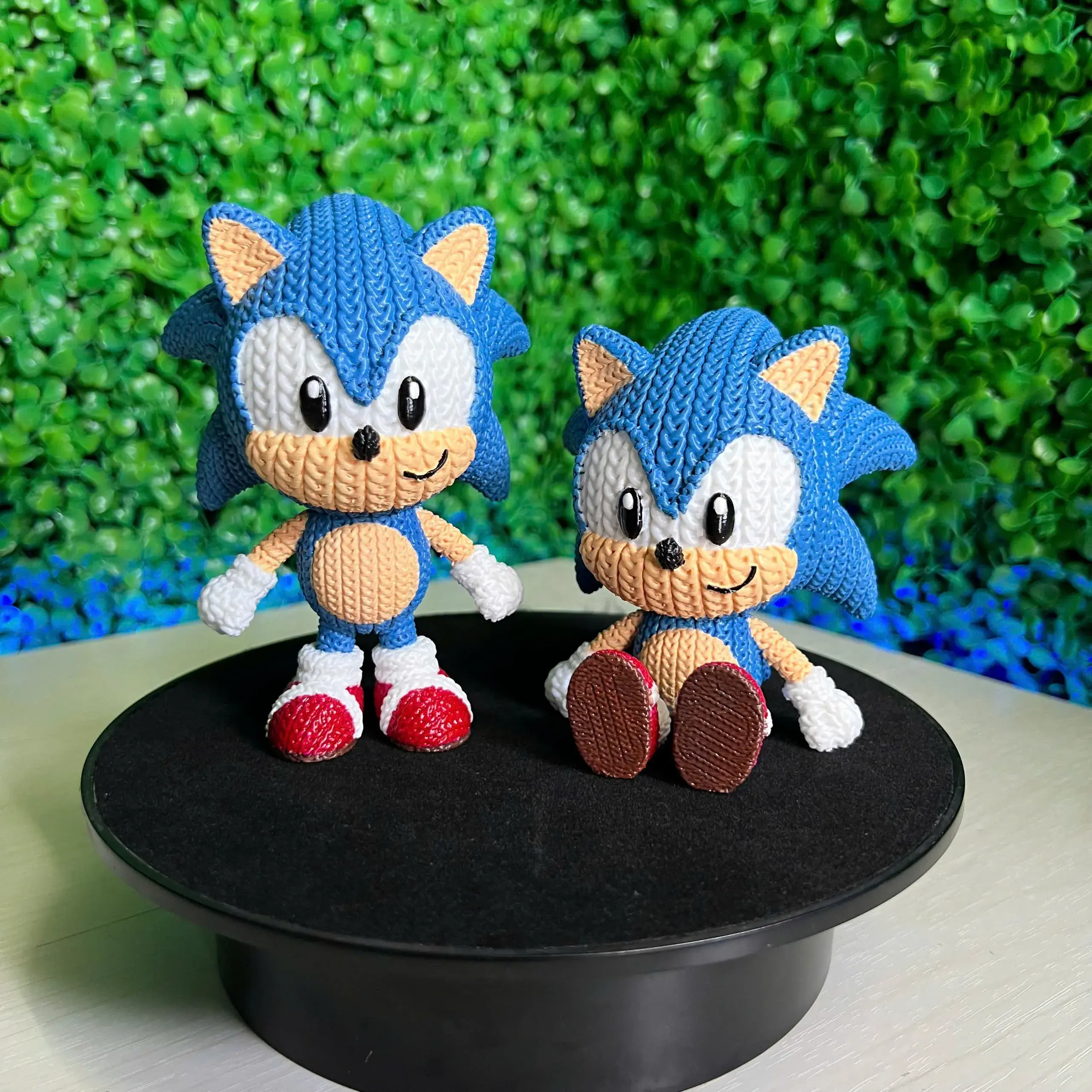 Sonic Knitted - Crochet - STL & 3mf Multicolor