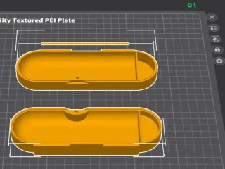Glasses Case with Earring Storage