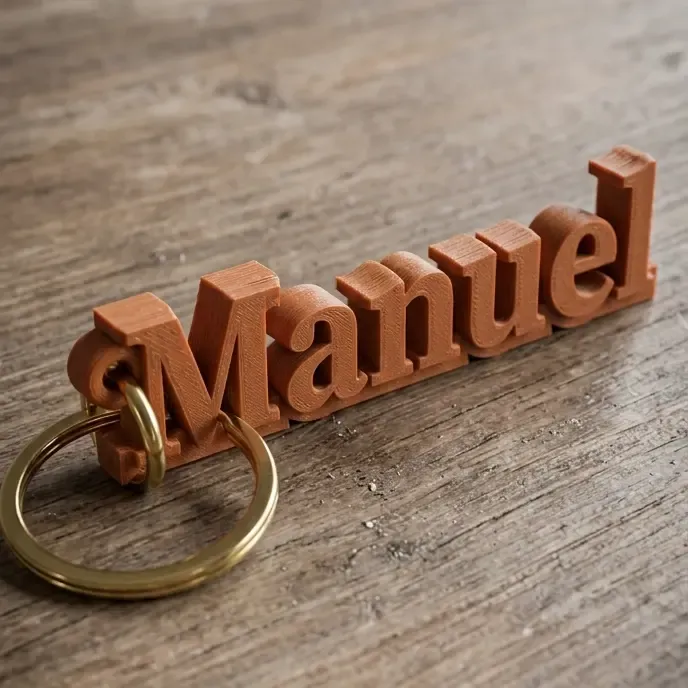 llavero nombre Manuel 