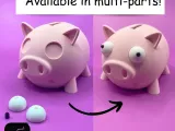 Kumbara / Çok Parçalı / Desteksiz / 3MF-3