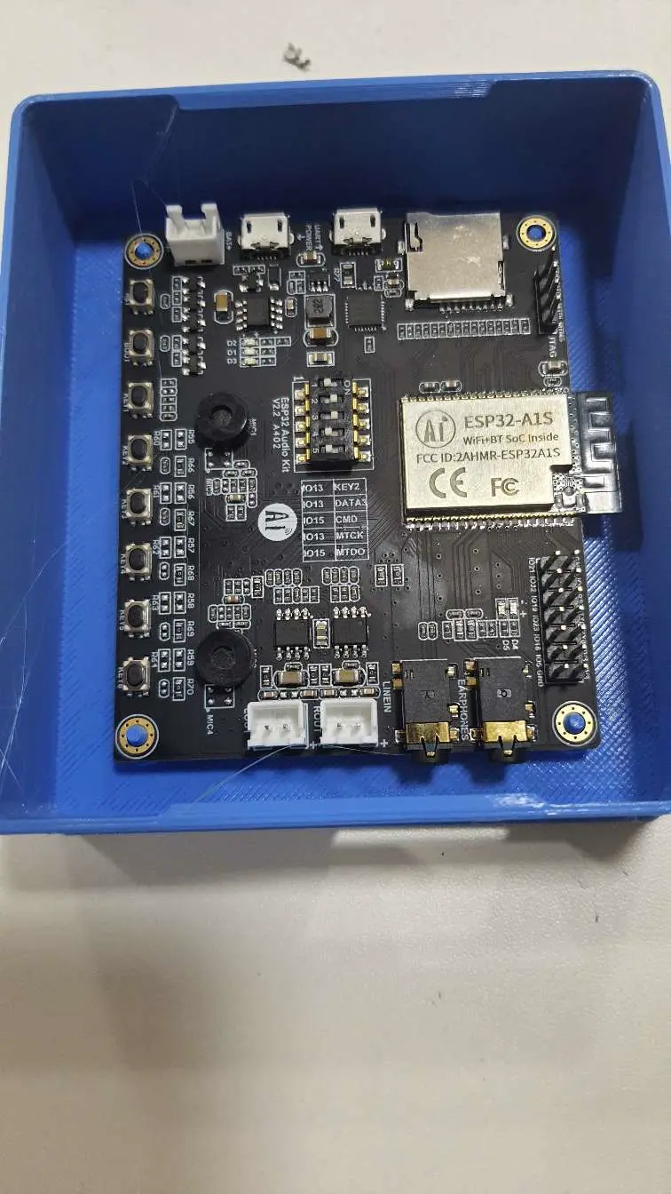 esp32 audio kit box