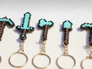 Portachiavi minecraft