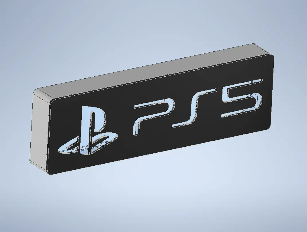 PS5 Led-Schild