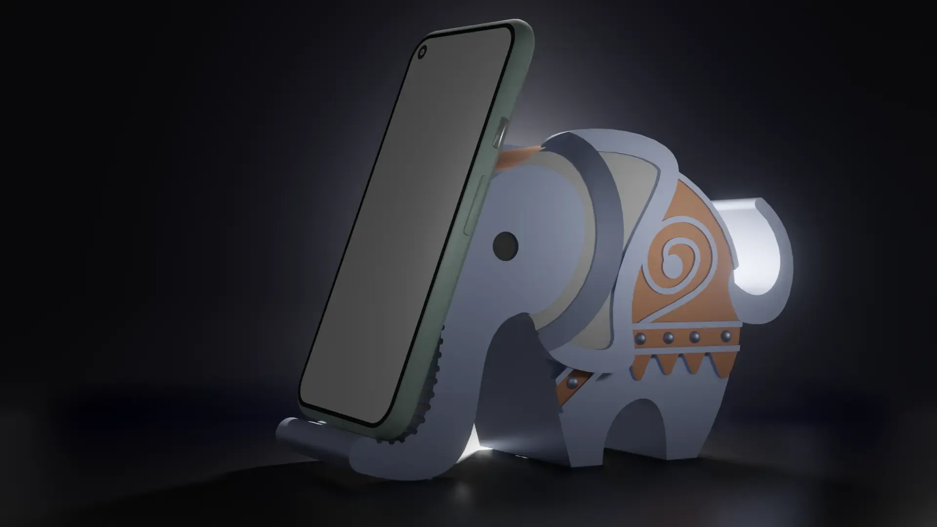 Elephant-Phone Stand