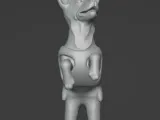 Cute standing Chihuahua Dog-3