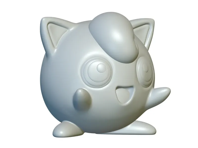Pokemon Jigglypuff #39 - Ready for 3D Printing!