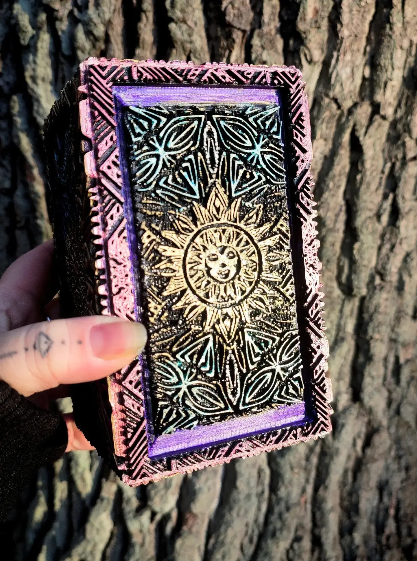 Tarot Ornamental Sun Gift Box